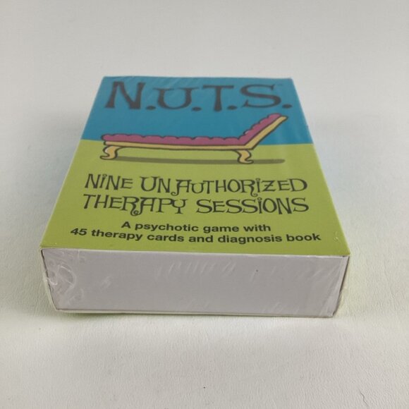 N.U.T.S. Nine Unauthorized Therapy Sessions Psychotic Card Game Diagnosis Book - Picture 3 of 6
